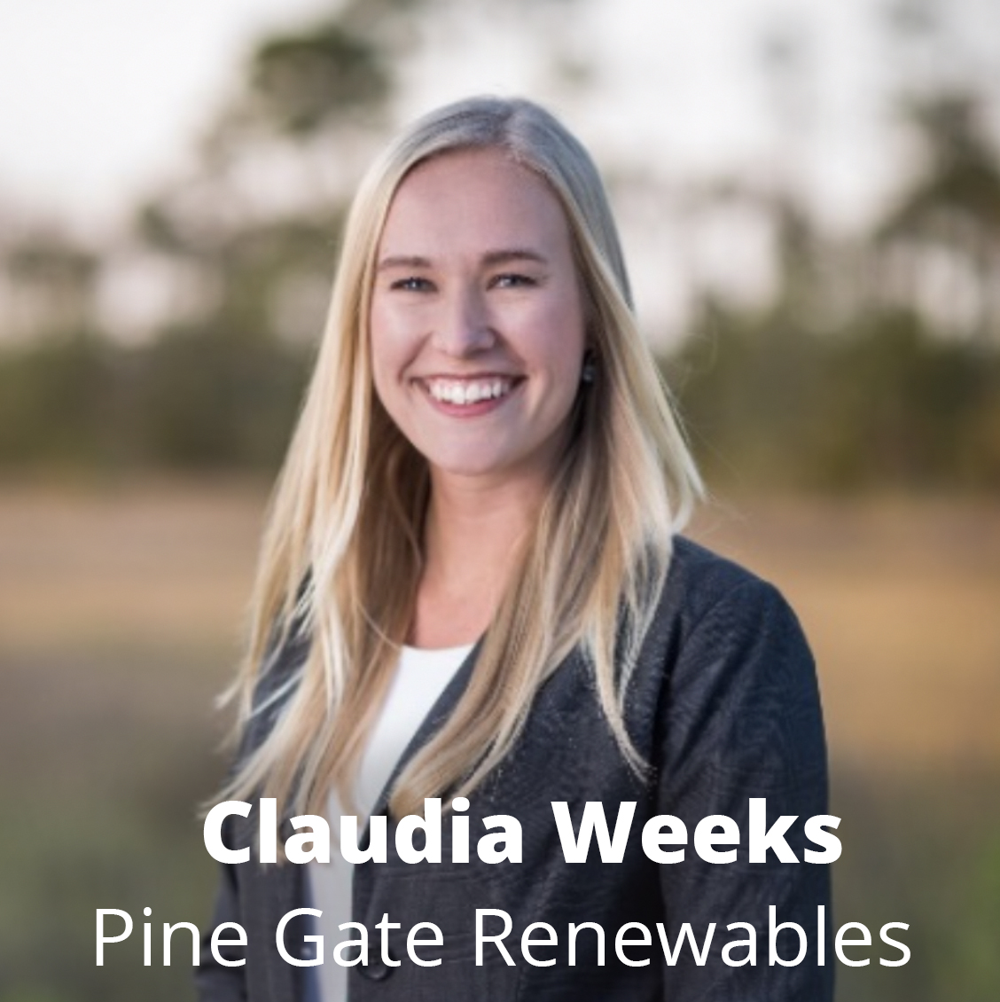 Claudia Weeks, Conservation Blueprint