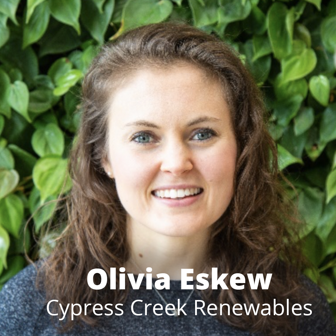 Olivia Eskew, Conservation Blueprint